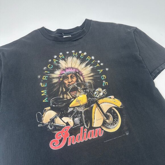 1994 Indian Motorcycle American Heritage Graphic Tee XXL - Picture 3 of 7